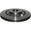 JP GROUP 1163204900 - Jeu de 2 disques de frein arrière