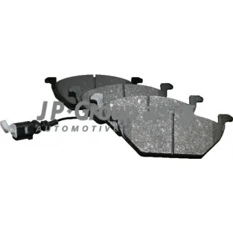 Jeu de 4 plaquettes de frein avant JP GROUP OEM JZW698151