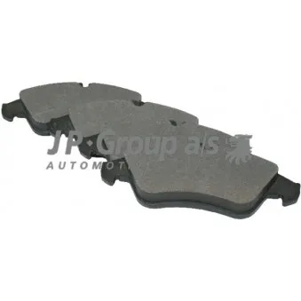 Jeu de 4 plaquettes de frein avant JP GROUP OEM 2D0698151