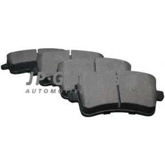 Jeu de 4 plaquettes de frein arrière JP GROUP OEM 8K0698451C