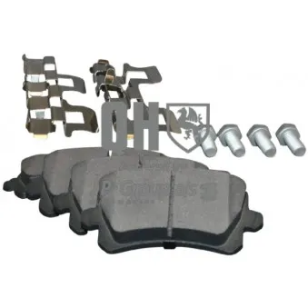 Jeu de 4 plaquettes de frein arrière JP GROUP OEM 3C0698451A