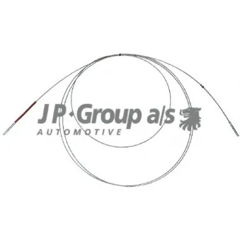 Câble d'accélération JP GROUP 1170101600