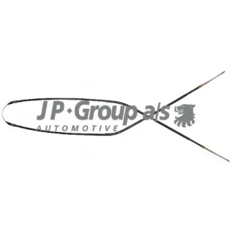 Tirette à câble, frein de stationnement JP GROUP 1170303300 pour VOLKSWAGEN PASSAT 1.6 D - 54cv