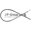 JP GROUP 1170306800 - Tirette à câble, frein de stationnement arrière