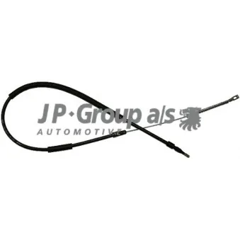 Tirette à câble, frein de stationnement arrière droit JP GROUP 1170307180 pour VOLKSWAGEN TRANSPORTER - COMBI 1.6 TD Syncro - 69cv
