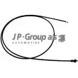 JP GROUP 1170700600 - Tirette de capot moteur