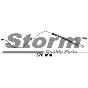Flexible de frein arrière gauche Storm OEM 4886Z6