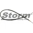 Storm 452340 - Tirette à câble, frein de stationnement
