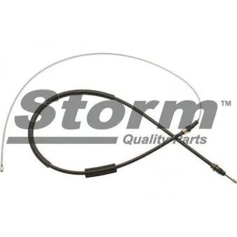 Tirette à câble, frein de stationnement Storm OEM 6001549112