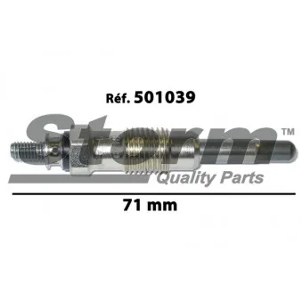 Bougie de préchauffage Storm OEM 596139