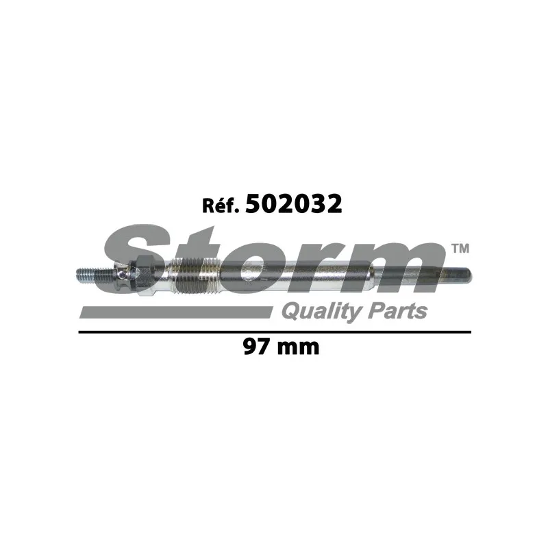Bougie de préchauffage Storm 502032 - Visuel 1