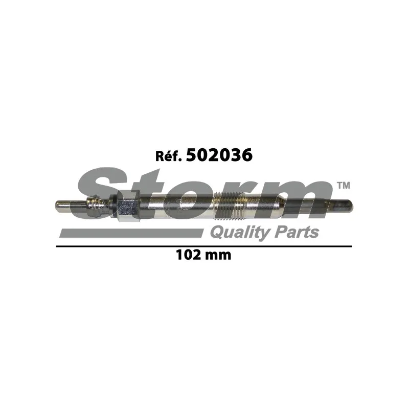 Bougie de préchauffage Storm 502036