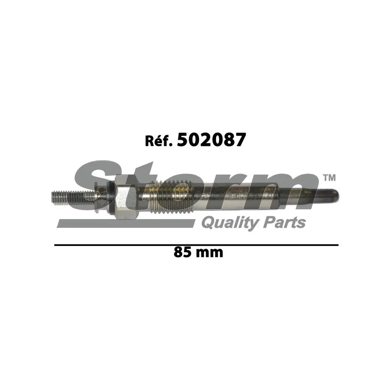 Bougie de préchauffage Storm 502087 - Visuel 1