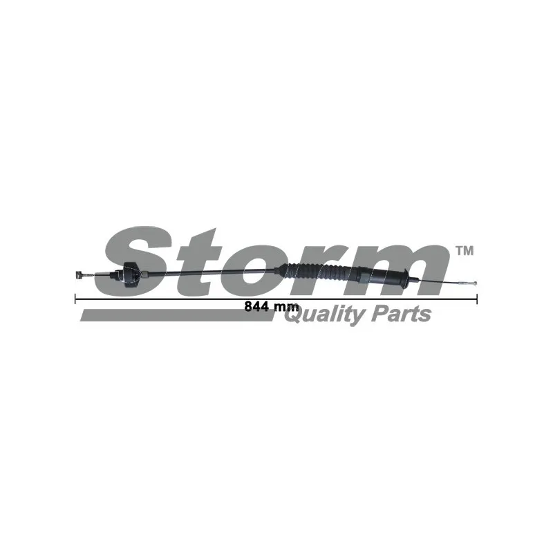 Tirette à câble, commande d'embrayage Storm 550153 - Visuel 1