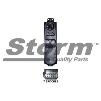 Interrupteur, lève-vitre Storm OEM A6395450113
