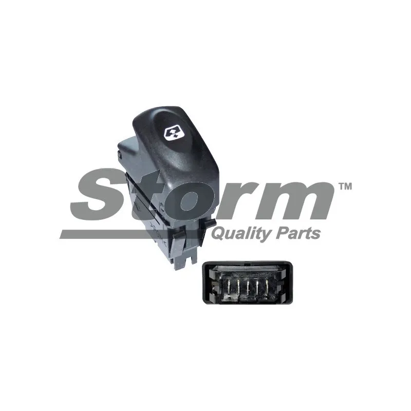 Interrupteur, lève-vitre Storm 80140 - Visuel 1