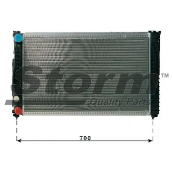 Poulie, vilebrequin Storm OEM 0515K6