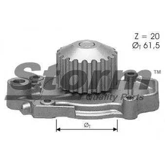 Pompe à eau Storm OEM 19200PE0660