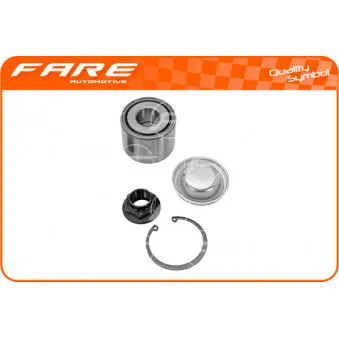 Roulement de roue arrière FARE SA OEM 9646922380