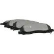 JP GROUP 1263603910 - Jeu de 4 plaquettes de frein avant