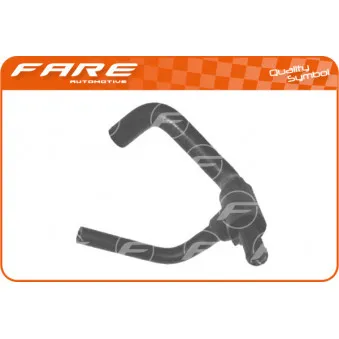 Manche, batterie chauffante-chauffage FARE SA 9147 pour FIAT UNO 50 i 1.1 - 49cv