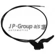 JP GROUP 1270700200 - Tirette de capot moteur