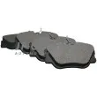 JP GROUP 1363600110 - Jeu de 4 plaquettes de frein avant