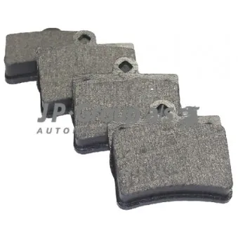 Jeu de 4 plaquettes de frein arrière JP GROUP OEM 0034202720