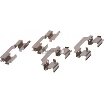 Kit d'accessoires, plaquette de frein à disque JP GROUP OEM 4154210191