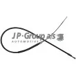 JP GROUP 1470302200 - Tirette à câble, frein de stationnement arrière
