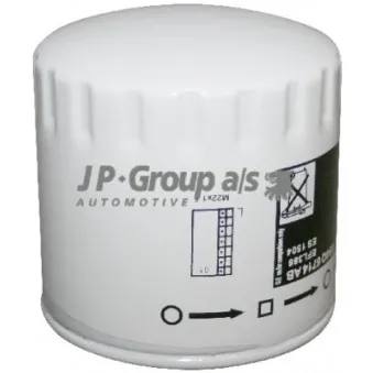 Filtre à huile JP GROUP 1518500100 pour FORD TRANSIT 2.5 TD - 100cv