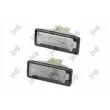 ABAKUS 016-56-900LED - Feu éclaireur de plaque
