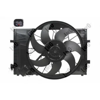 Ventilateur, refroidissement du moteur ABAKUS 054-014-0005 pour MERCEDES-BENZ CLASSE C C 200 Kompressor - 163cv