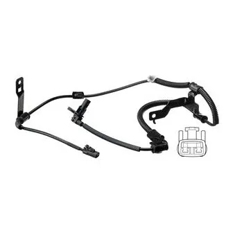 Capteur, vitesse de roue DELPHI SS20532 pour KIA CARENS 2.0 CRDi 115 - 115cv