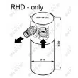 NRF 33082 - Filtre déshydratant, climatisation