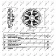 NRF 49053 - Embrayage, ventilateur de radiateur