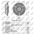 NRF 49564 - Embrayage, ventilateur de radiateur