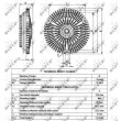 NRF 49565 - Embrayage, ventilateur de radiateur