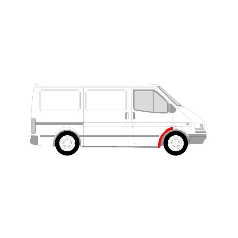 Doublure d'aile avant droit BLIC 6502-05-2515332P - Visuel 1