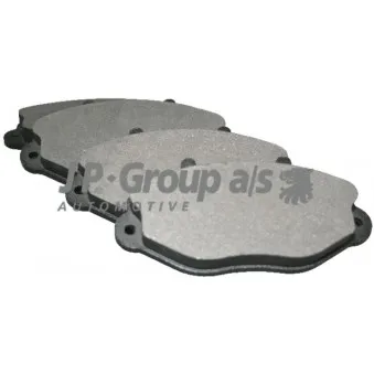 Jeu de 4 plaquettes de frein avant JP GROUP OEM 93VX2K021BA