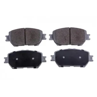 Jeu de 4 plaquettes de frein avant TEKNÖR OEM 0446533240