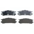 TEKNÖR HKT-SB-001 - Jeu de 4 plaquettes de frein avant