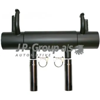 Silencieux arrière JP GROUP 1620603100