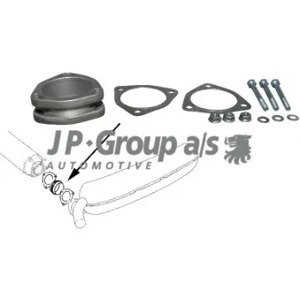 Kit d'assemblage, silencieux JP GROUP 1620650200