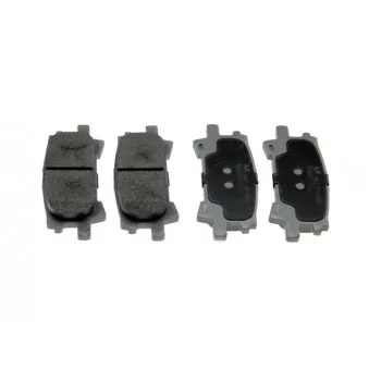 Jeu de 4 plaquettes de frein arrière TEKNÖR OEM 0446648090