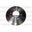 ACKOJA A37-80009 - Jeu de 2 disques de frein arrière
