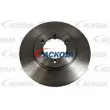 ACKOJA A51-80001 - Jeu de 2 disques de frein avant