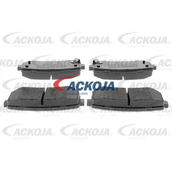 ACKOJA A52-0070 - Jeu de 4 plaquettes de frein arrière