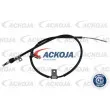 ACKOJA A52-30007 - Tirette à câble, frein de stationnement arrière droit