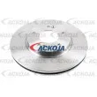 ACKOJA A52-80016 - Jeu de 2 disques de frein avant